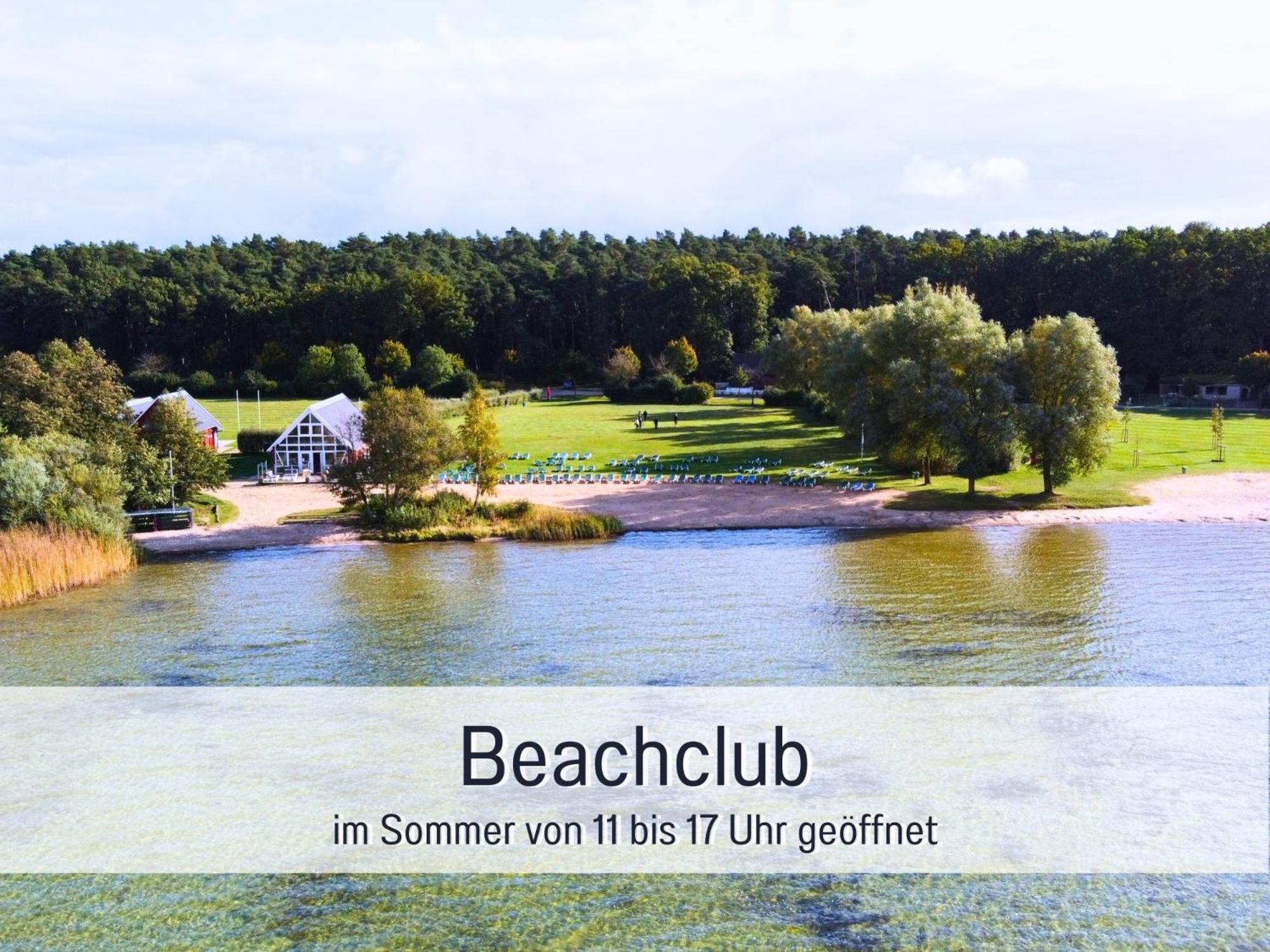 Strandhaus Mathea - Ruhige Lage Direkt Am Fleesensee - Parkplatz, Kamin, Sauna - Familienfreundlich Unter Gohren Bagian luar foto