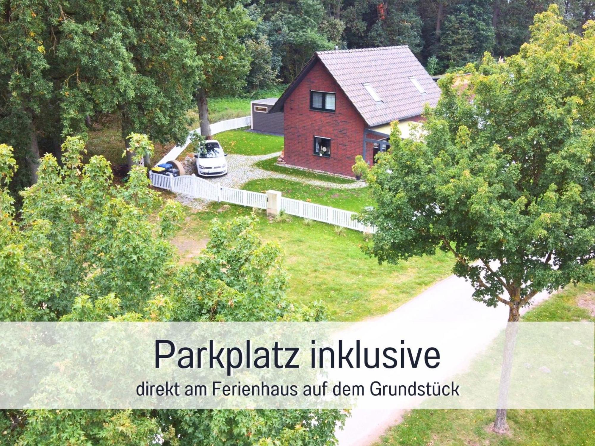 Strandhaus Mathea - Ruhige Lage Direkt Am Fleesensee - Parkplatz, Kamin, Sauna - Familienfreundlich Unter Gohren Bagian luar foto