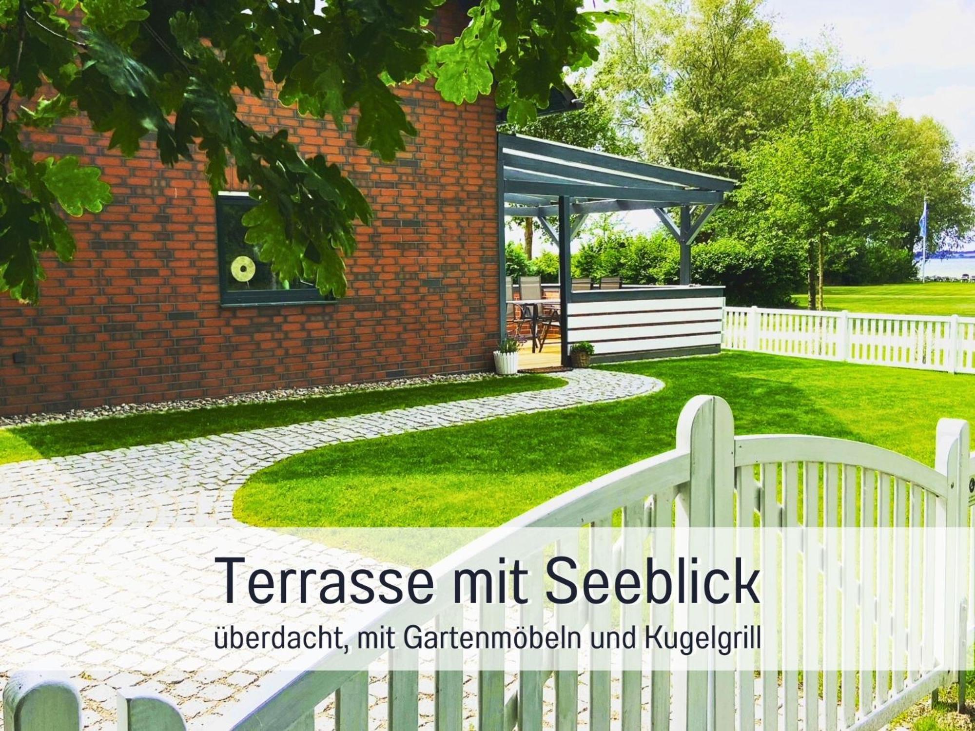Strandhaus Mathea - Ruhige Lage Direkt Am Fleesensee - Parkplatz, Kamin, Sauna - Familienfreundlich Unter Gohren Bagian luar foto